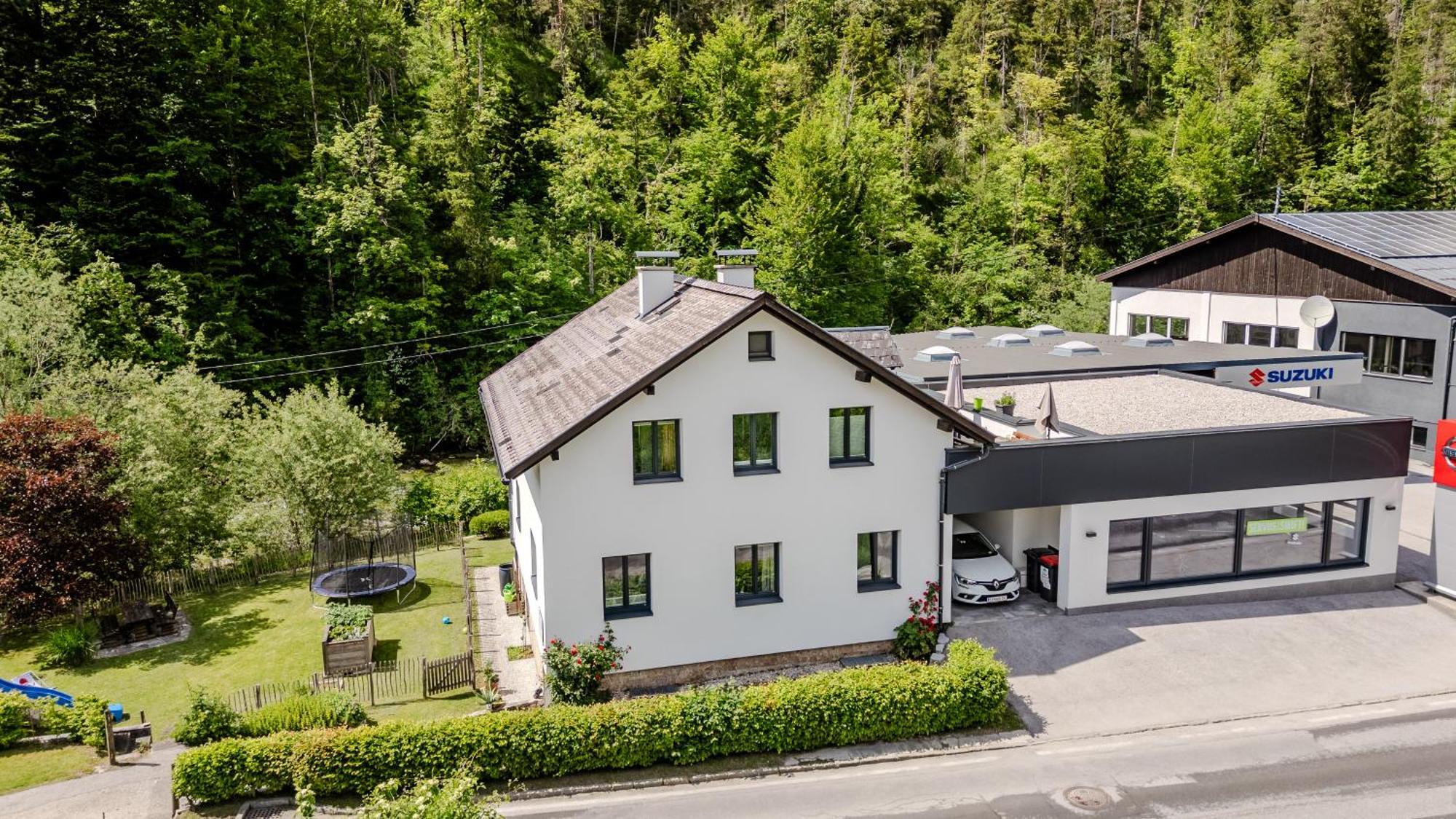 Ferienwohnung Traunplatzl Bad Aussee Bagian luar foto