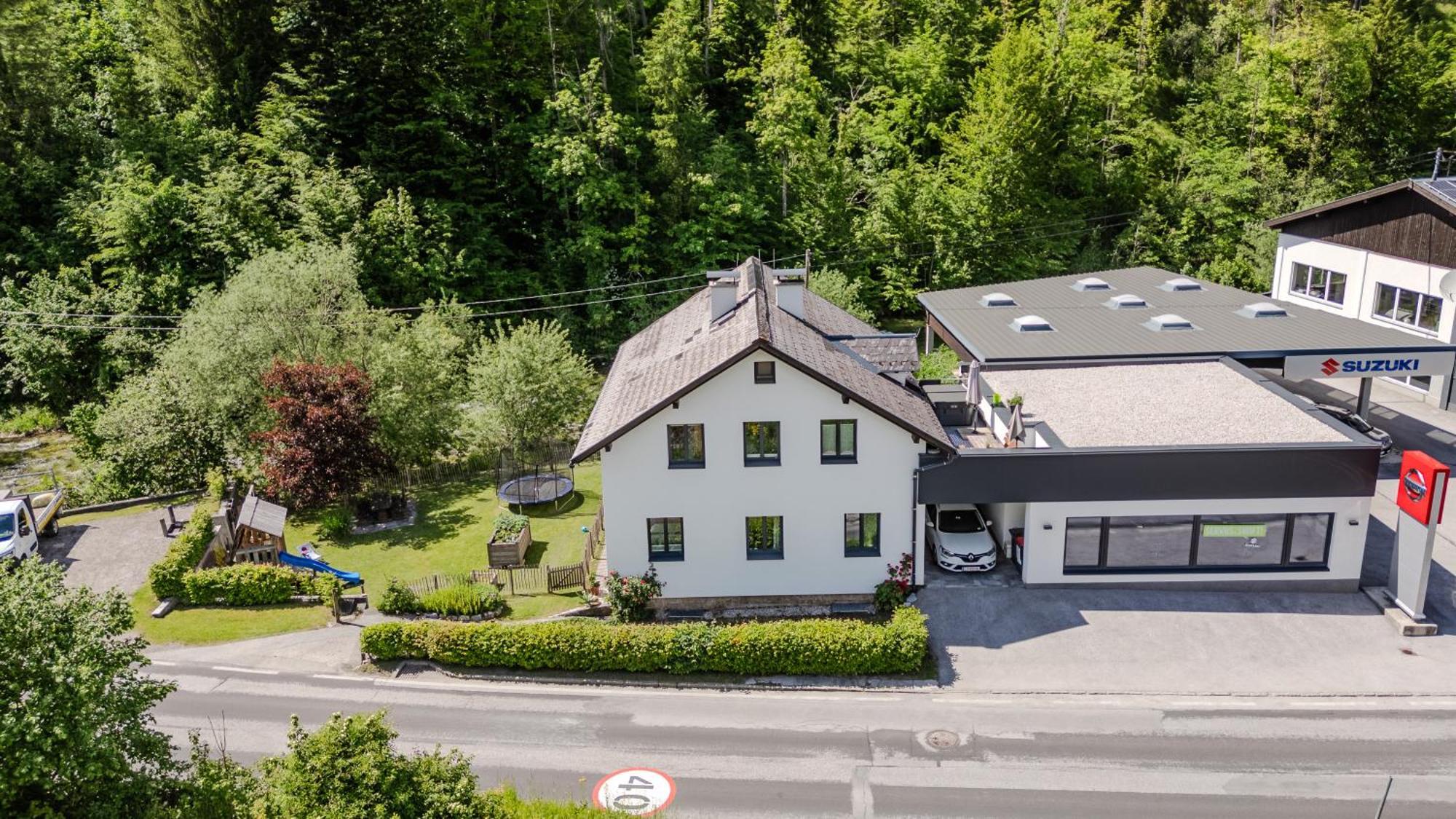 Ferienwohnung Traunplatzl Bad Aussee Bagian luar foto